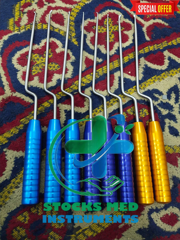 American Rainbow Cervical Curettes Orthopedic Spine Instruments