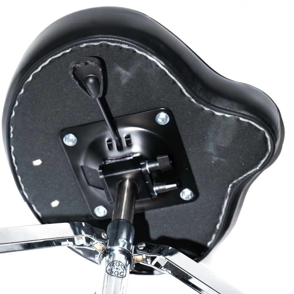 Nitro Gas Drum Throne with Original Saddle, Blue