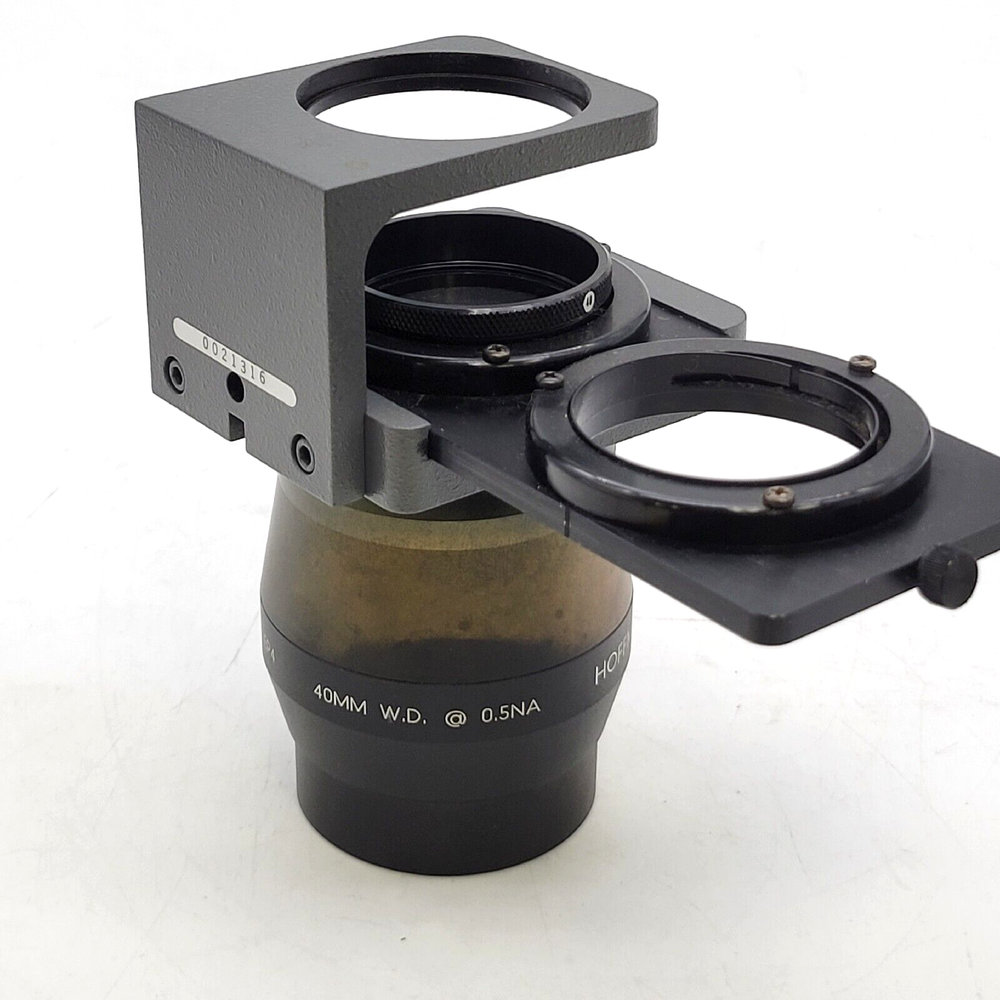 Hoffman Modulation Inverted Microscope Condenser Model EP4 40mm WD 0.5NA HMC 40