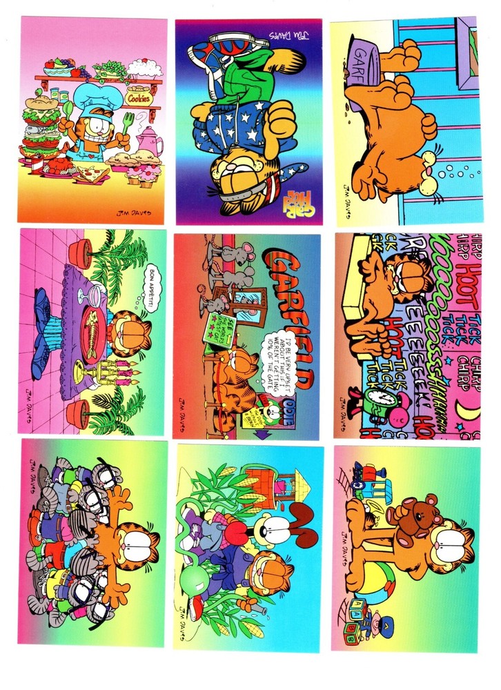 1995 KROME GARFIELD 90-CARD BASE SET