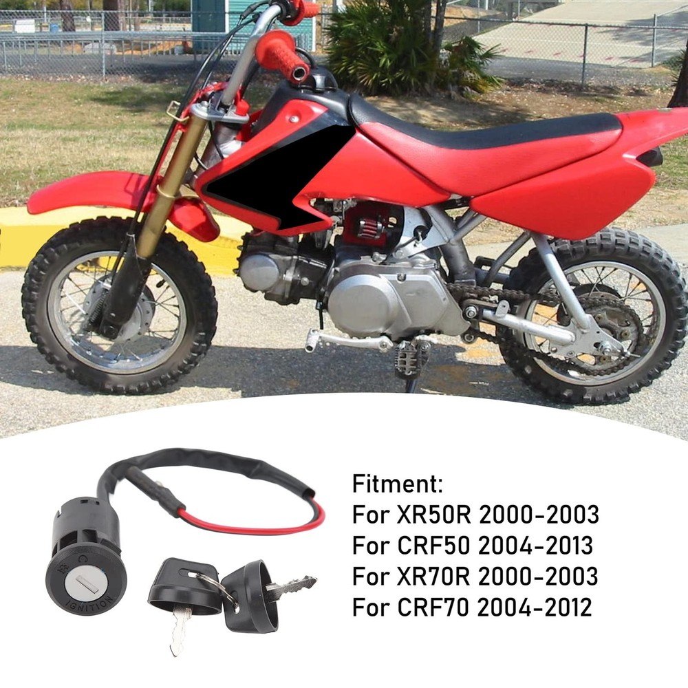 Ignition Key Switch Accessory 35010-GCFA20 Stable Main Ignition Key for XR50R...