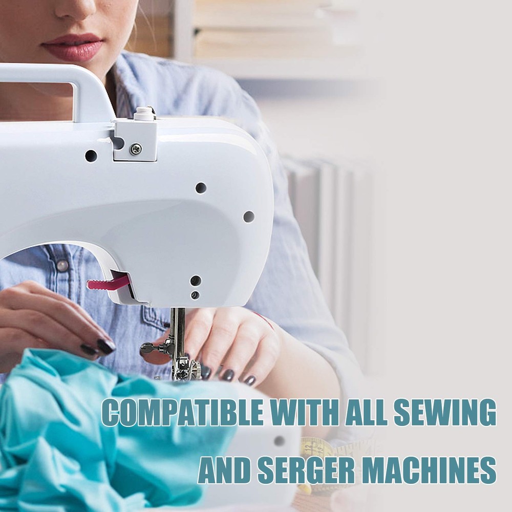 Serger Thread All-Purpose Thread for Sewing Gray Thread Polyester Sewing Thre...