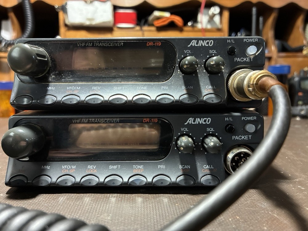 Alinco DR-119 2m Transceiver Pair. Read