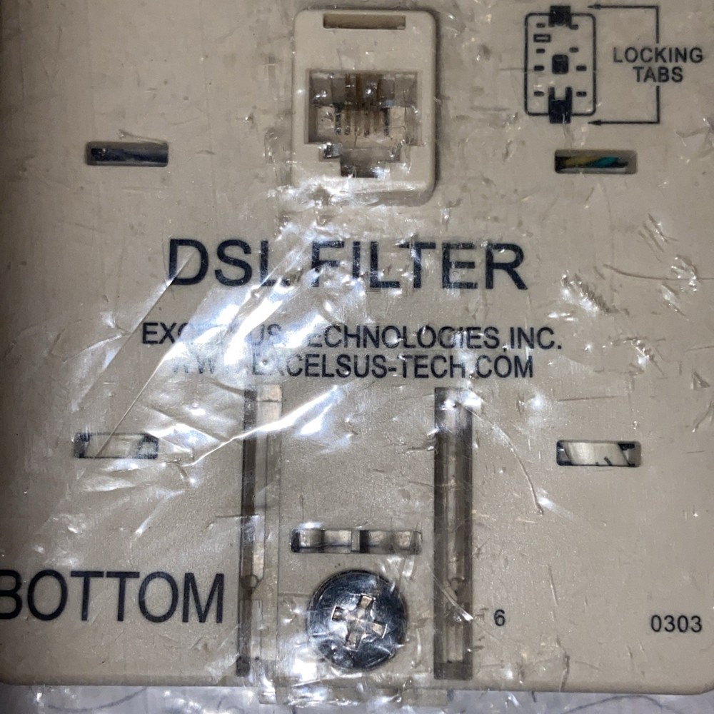 EXCELSUS TECHNOLOGIES, Inc. DSL FILTER