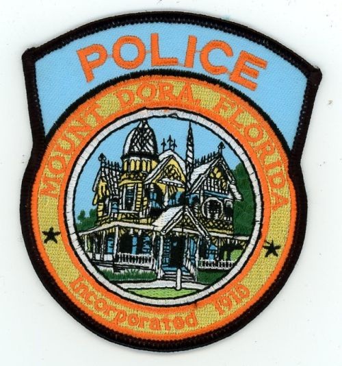 FLORIDA FL MOUNT DORA POLICE NICE SHOULDER PATCH SHERIFF