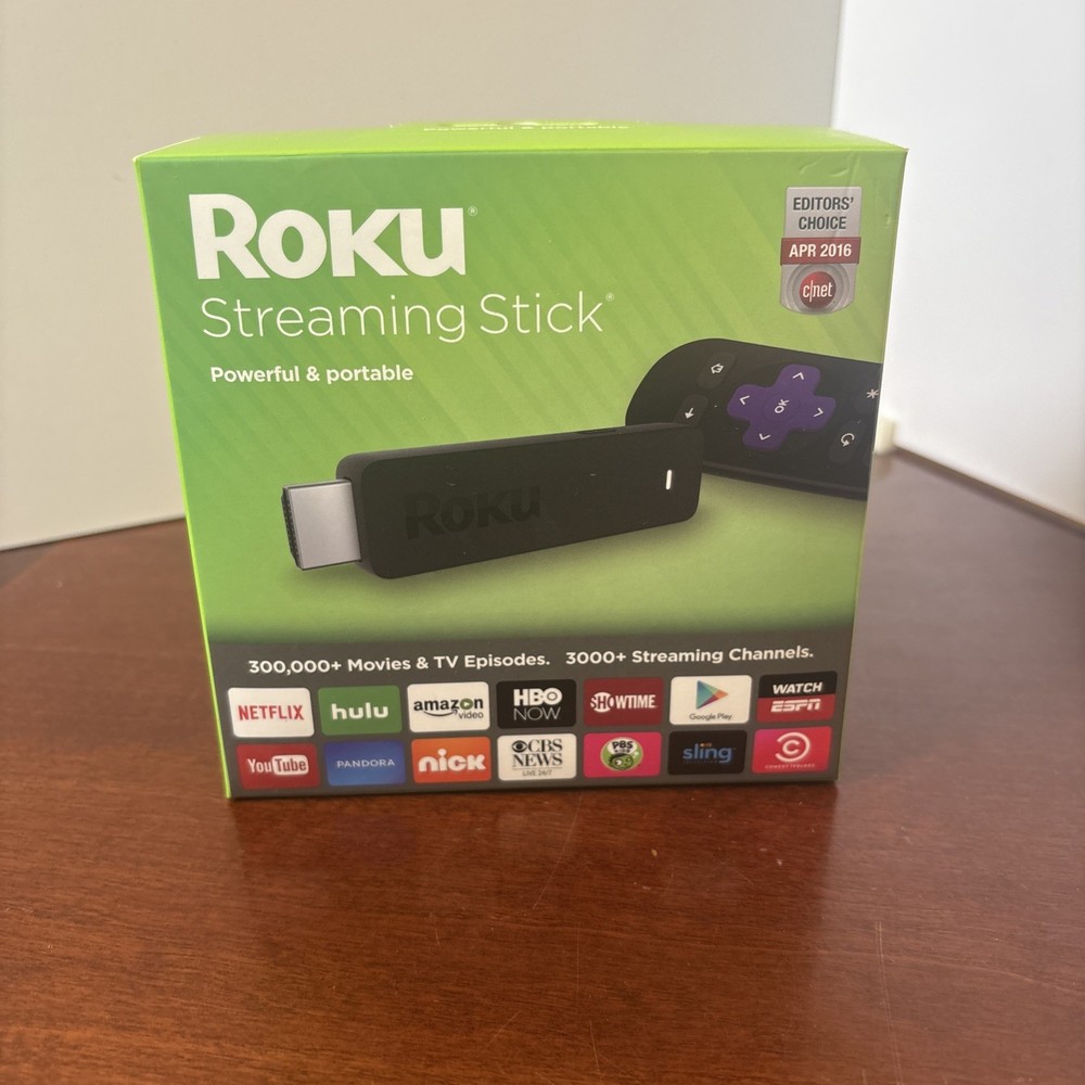 Roku 3600R Streaming Stick Powerful Portable
