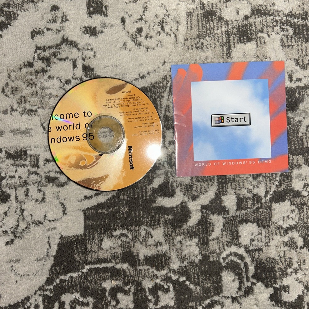 Microsoft Windows 95 demo with everything