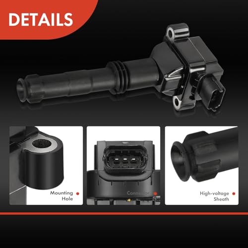 Engine Ignition Coil Pack Compatible with Porsche 911 1999-2012, Cayman 2006