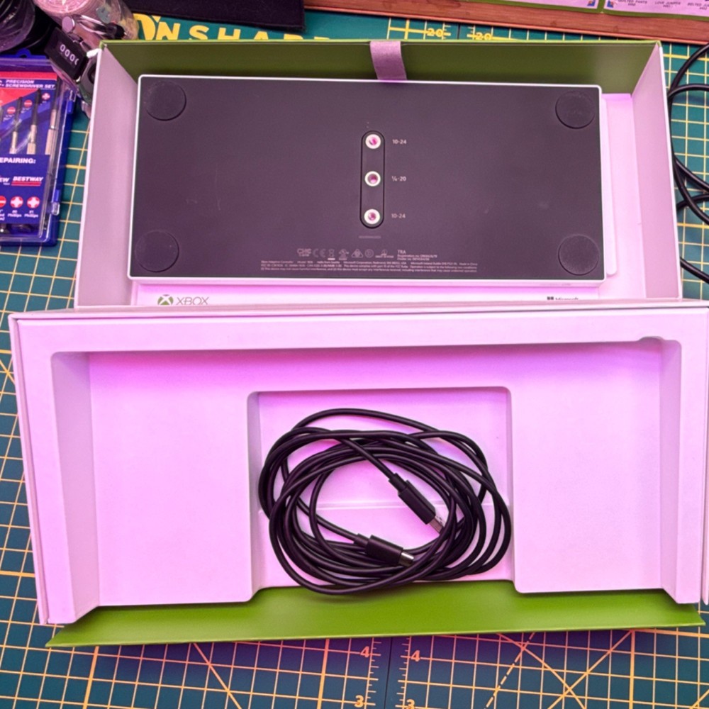 Microsoft Xbox Adaptive Controller Bundle w/ Logitech G Adaptive Gaming Kit USB