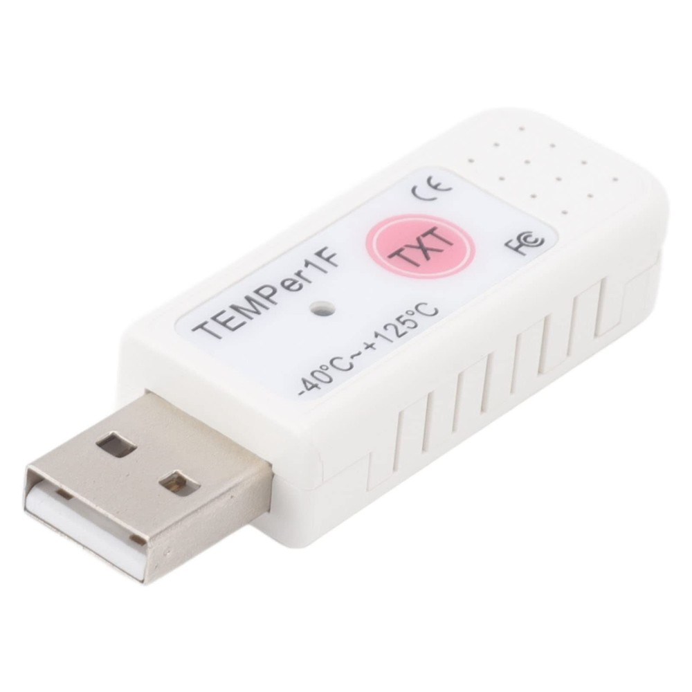 USB Computer Thermometer, PC Thermometer Sensor Data Logger Recorder with Tem...