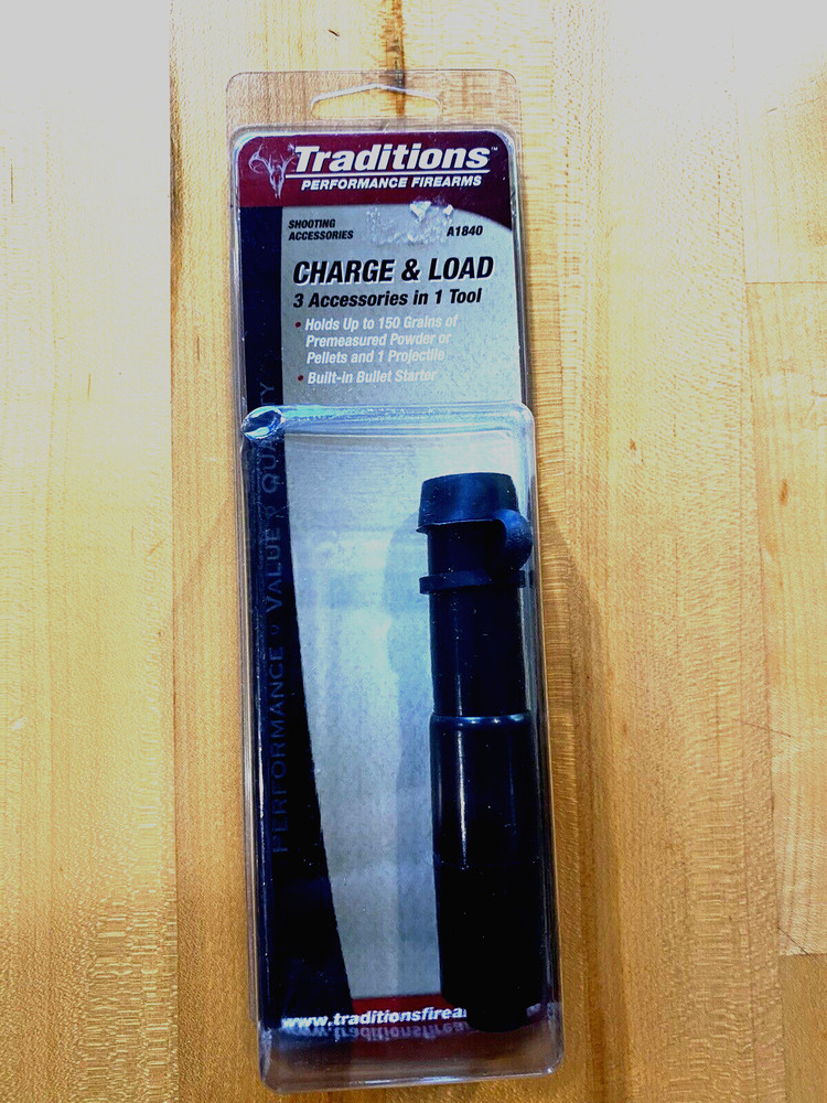 Traditions Performance Firearms A1840 Charge and Load 3 Accessories in 1 tool