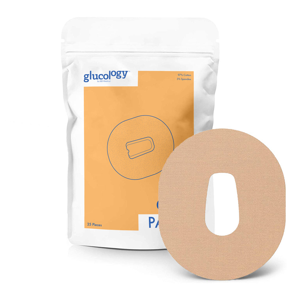 Patterned Glucology Dexcom G6 CGM Patch | Adhesive & Water Resistant | Cactus