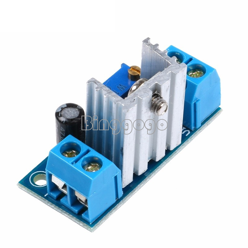 1Pcs DC Linear Converter Buck Step Down LM317 Low Ripple Module Power Supply