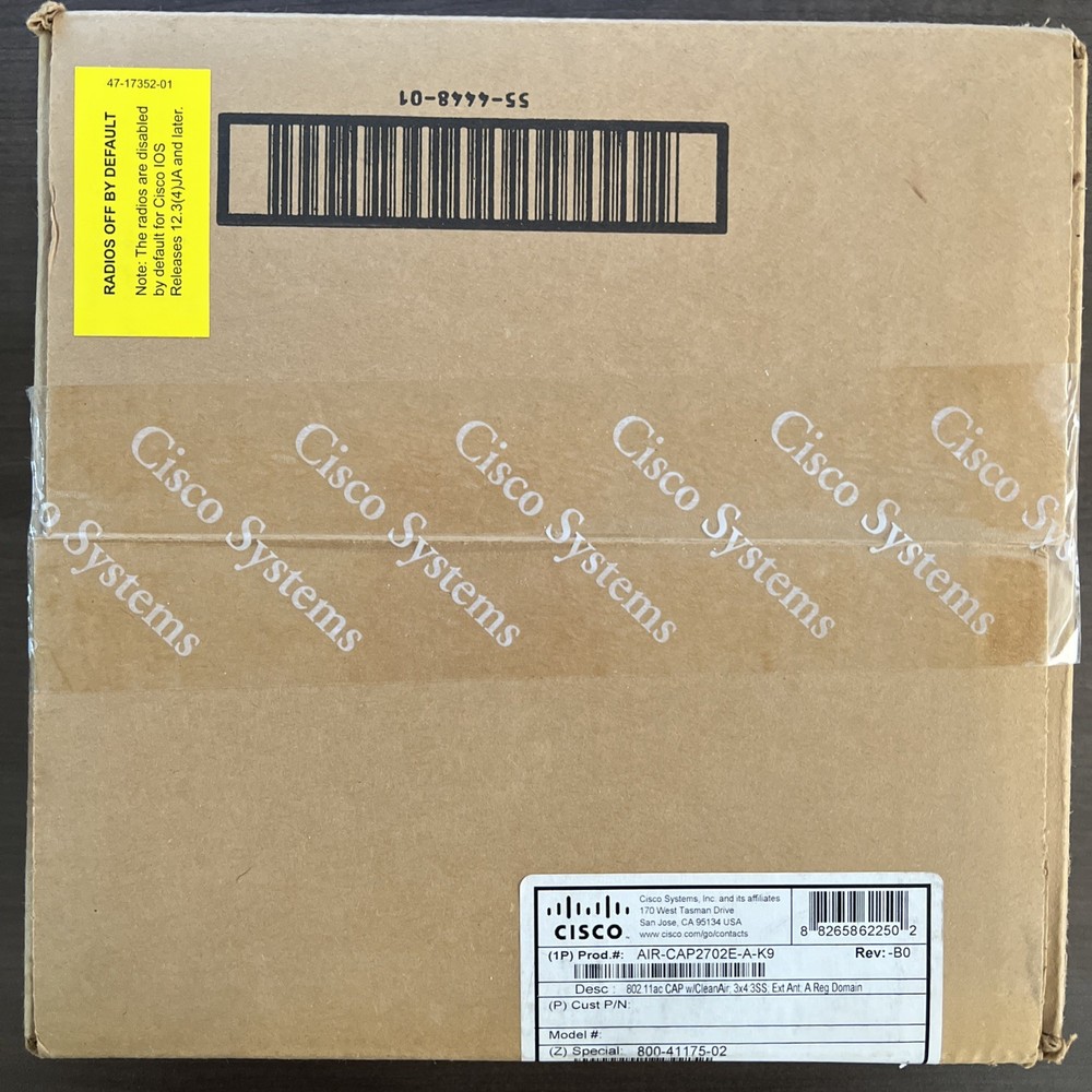 Cisco AIR-CAP2702E-A-K9 Wireless Access Point