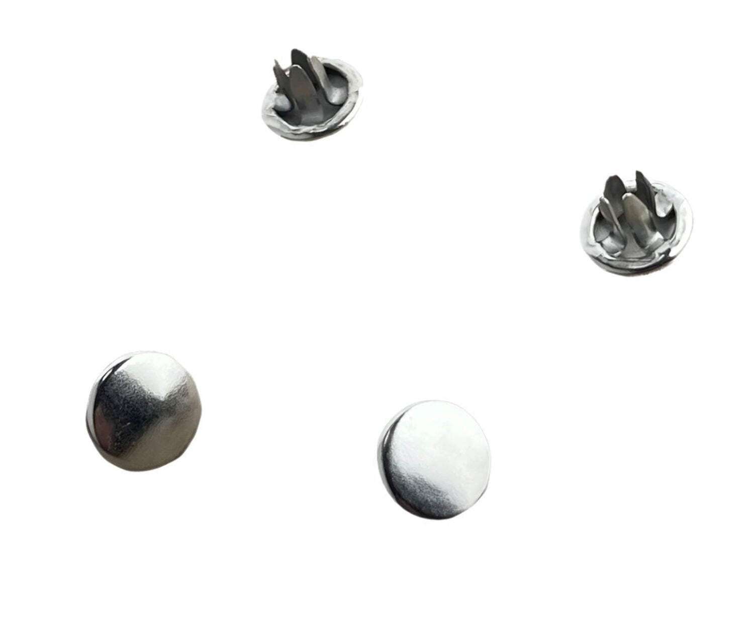 (4 PACK) 1/8" Nickel Plated Metal Hole Plugs for .047"-.078" metal SP-125-NK