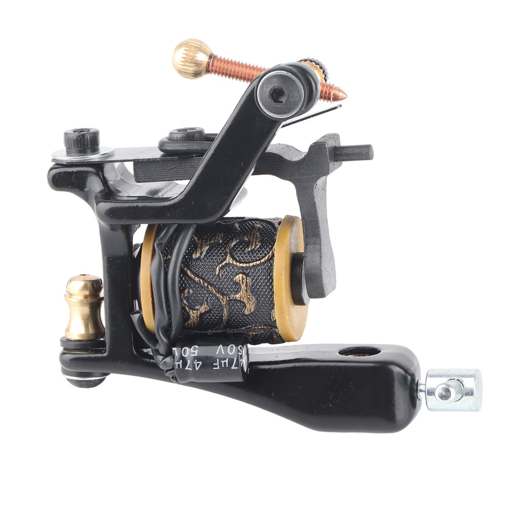 12 Warps Coils Wire Unique Pattern Tattoo Machine Gun Single Wire Coil Tattoo