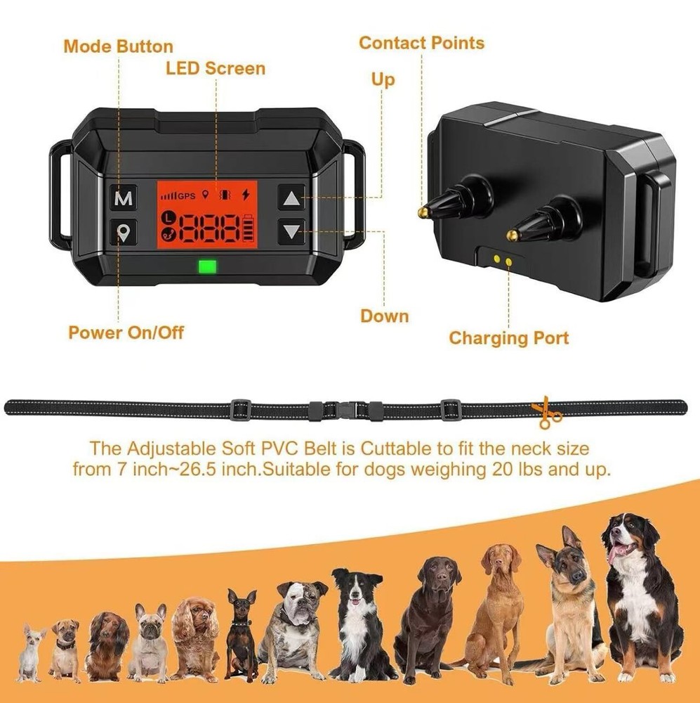 GPS Wireless Dog Fence System