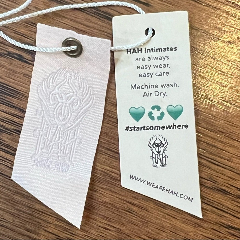 NWT HAH X Free People Strapped in Harness OS Black Lingerie Garter XS S M L XL