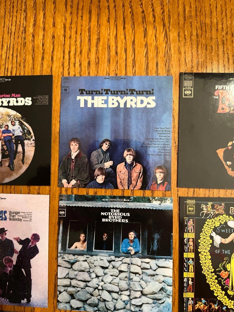 The Byrds fridge magnets