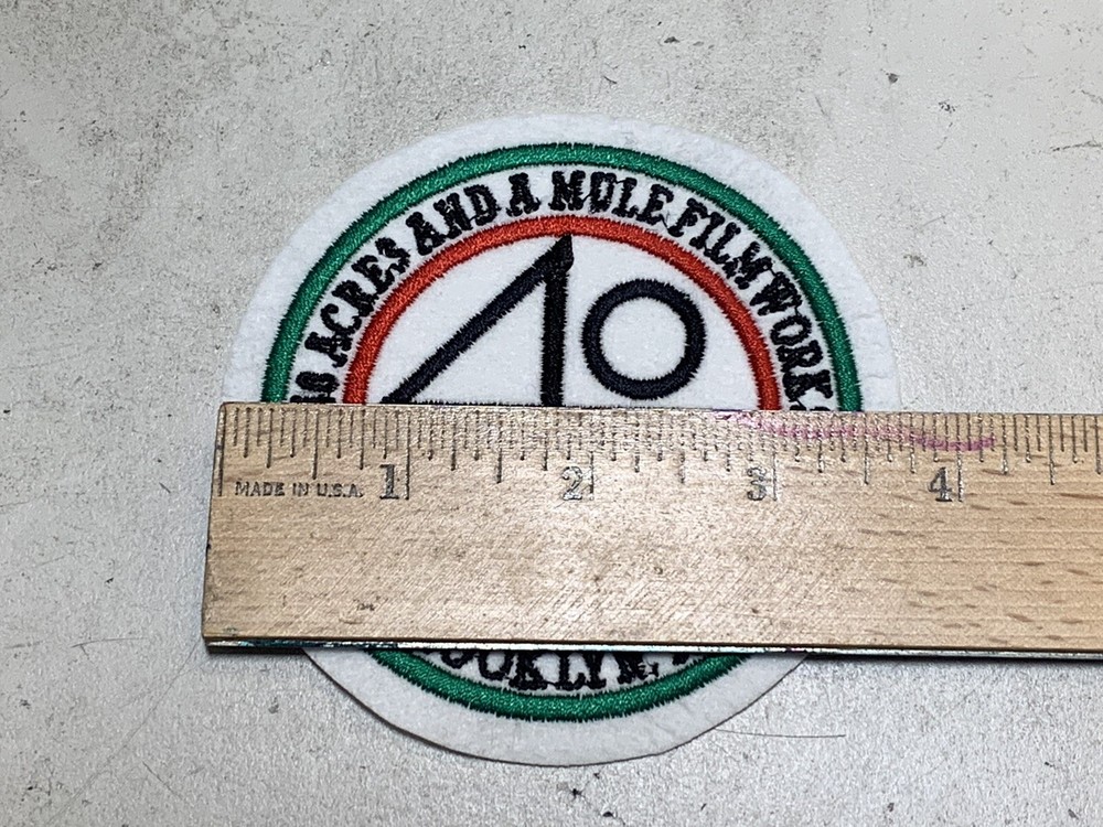 CUSTOM MADE Embroidered 40 Acres And A Mule Patch