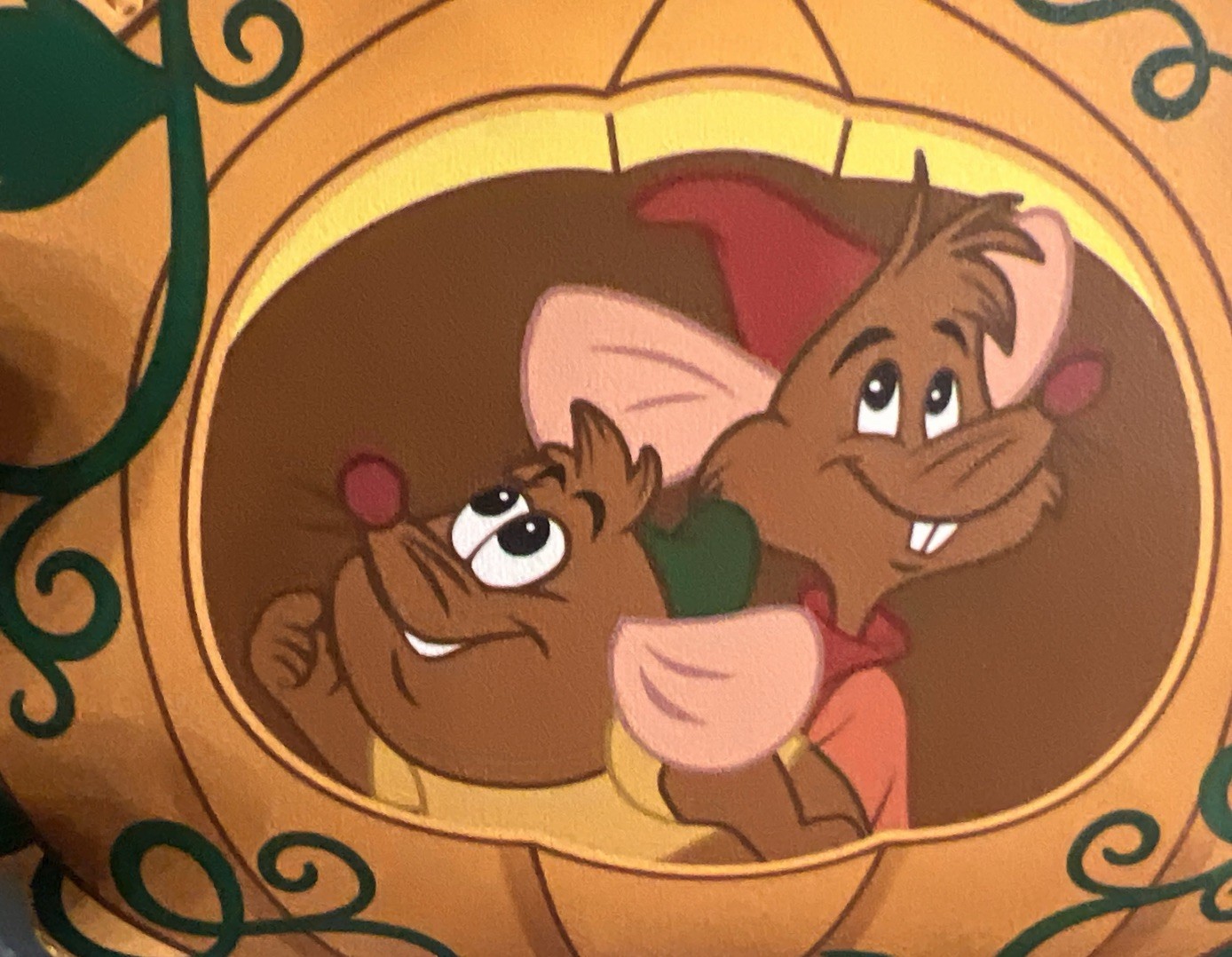 Loungefly Disney Cinderella Jaq & Gus Pumpkin Cosmetic Bag NWT2025