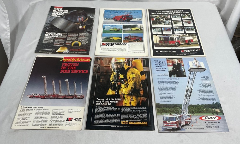 FIRE COMMAND magazine 11 issues from 1984