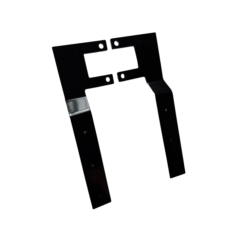 Shift Blind Mount Front Brackets For Stainless Half Fender Peterbilt Low Airleaf