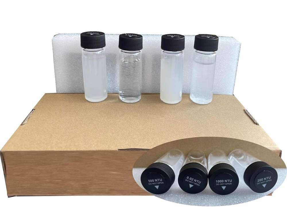 Standard Calibration Solution with 4 PCS Solution 0.02NTU 200NTU 500NTU 1000NTU