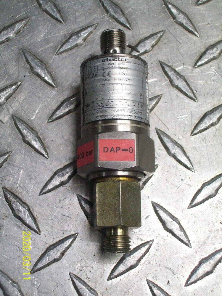 IFM ELECTRONIC PX7000 PRESSURE SENSOR