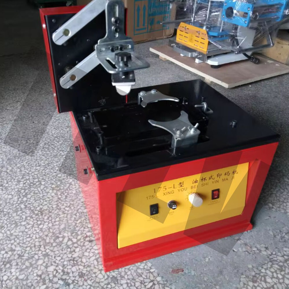 SYM175-L Electric Ink Coding Pad Printing Machine Oil Cup Pad Printing Machine