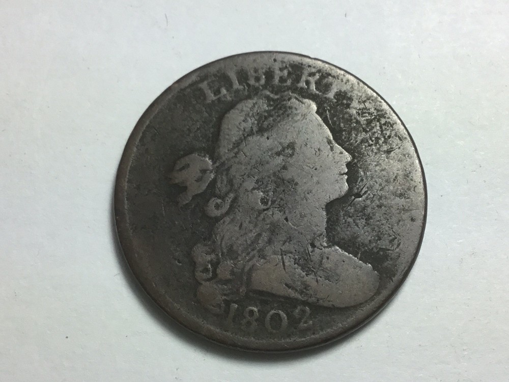 1802 Draped Bust Large Cent, S-234