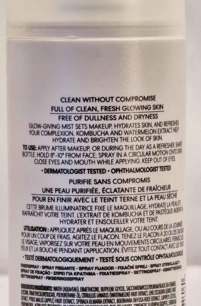 bareMinerals Dew Mist Setting Spray - New, Unsealed Bottle - 3.4 Fl. Oz.