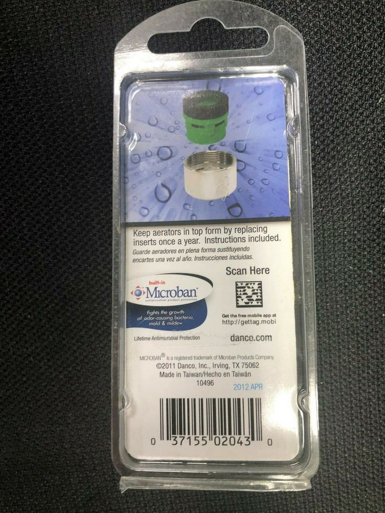 10496 DANCO EXTRA WATER SAVING AERATOR INSERT 15/16" OR 55/64"