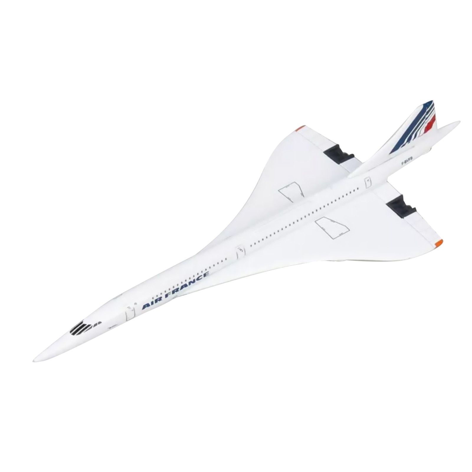 16cm Diecast Alloy Air France Concorde Plane Model 1:400 Scale Toy Collection