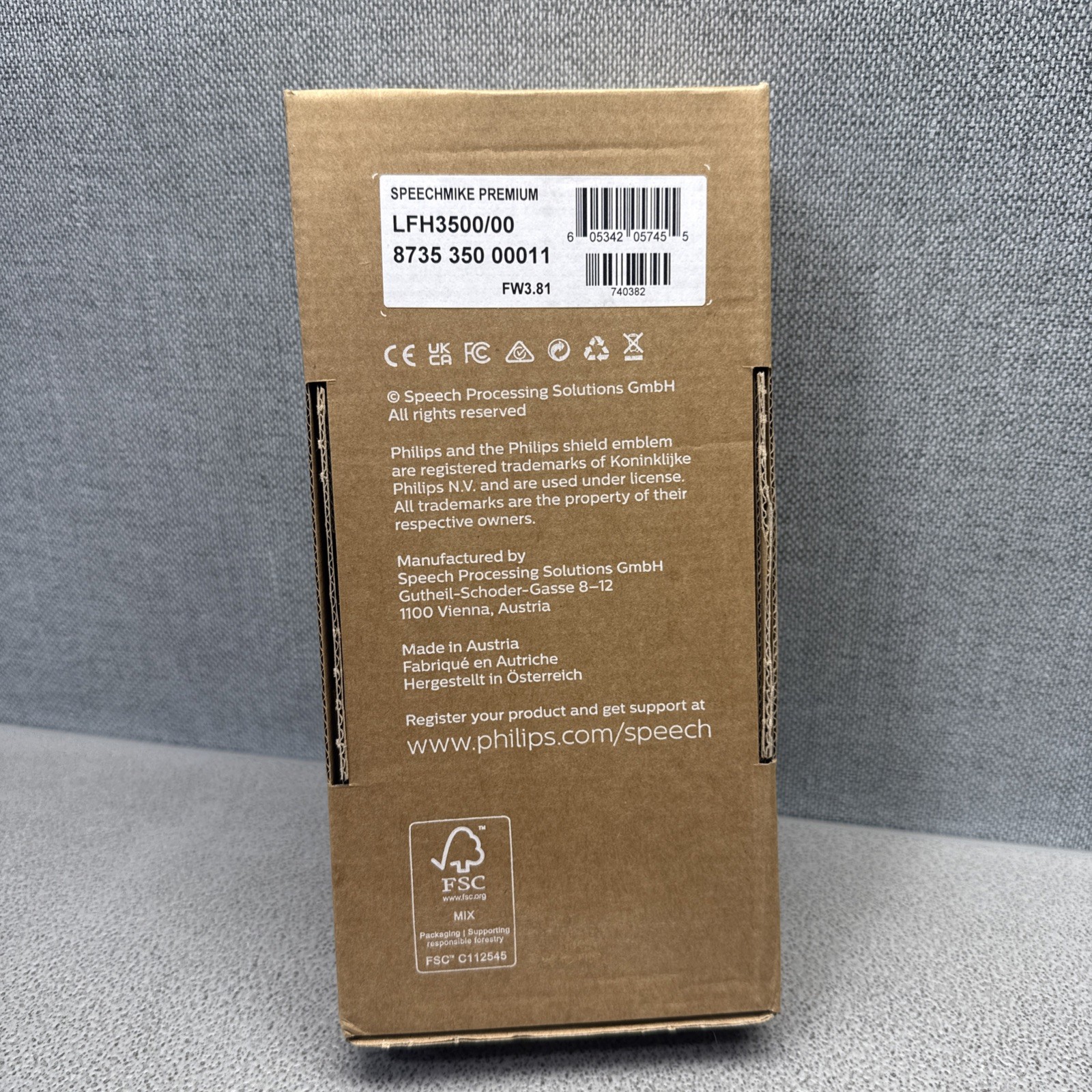 PHILIPS SpeechMike Premium Touch LFH3500