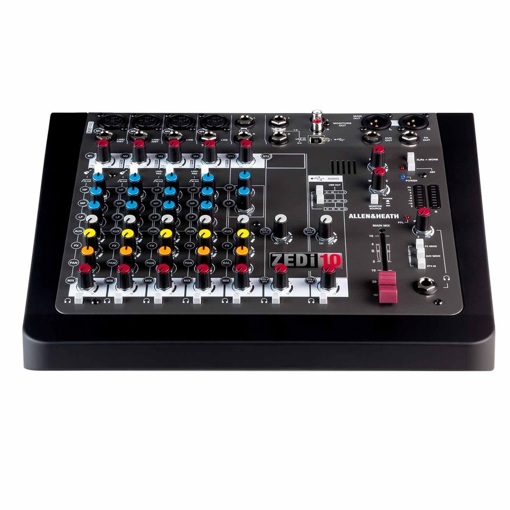 Allen & Heath ZEDi-10 Hybrid Compact Mixer / 4×4 USB Interface