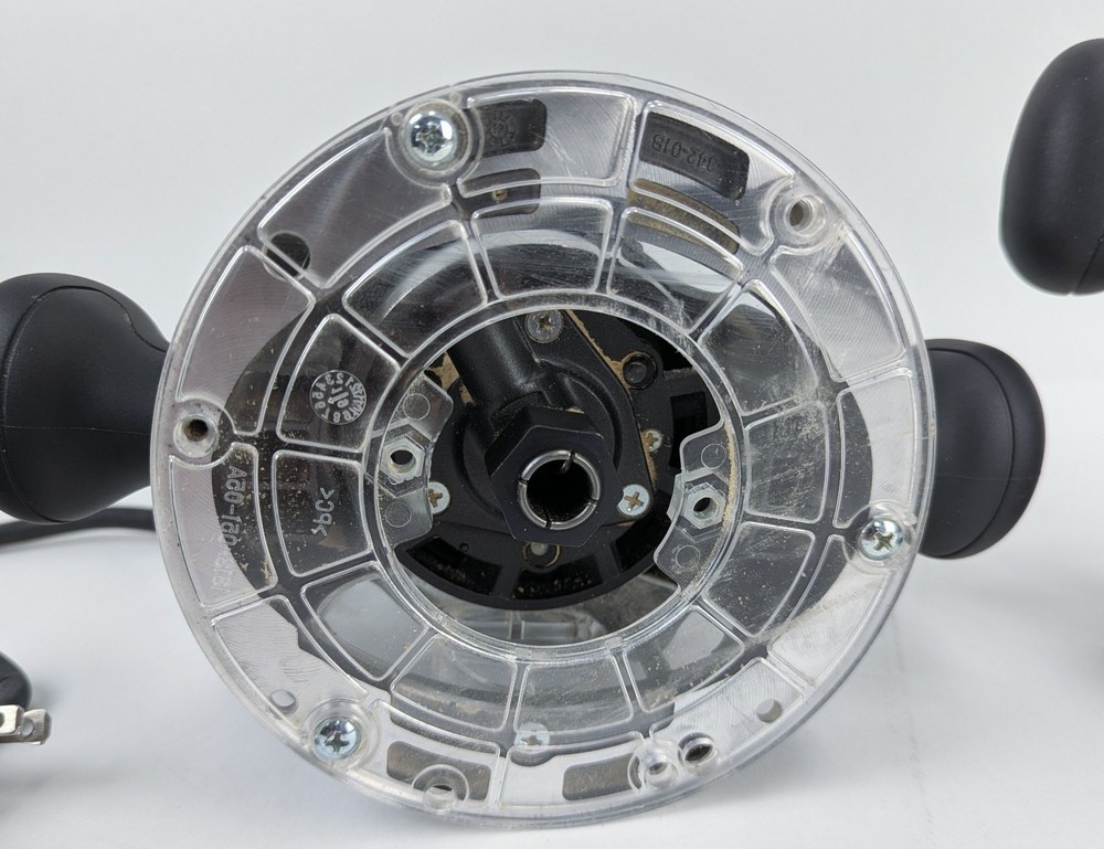 Masterforce 2.5 HP Corded Digital Variable Speed Plunge And Fixed Base Router