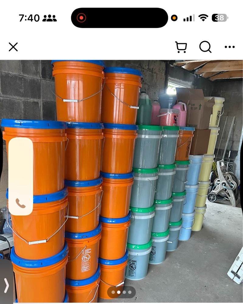 Laundry Detergent 5 gall Bucket