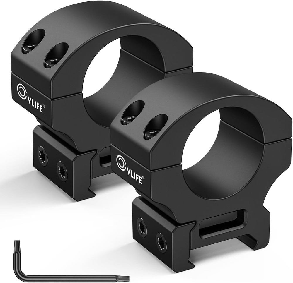 Precision 1 Inch Scope Rings Scope Mount - 2 Pieces