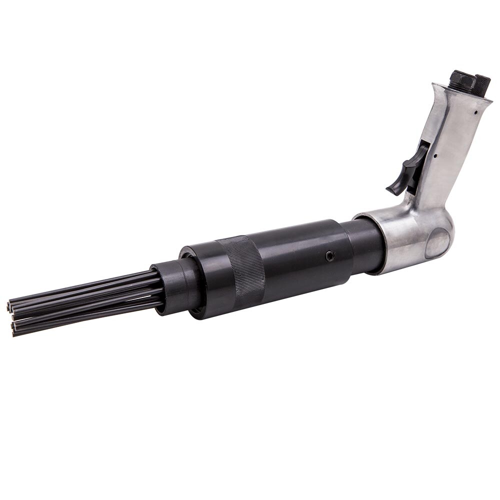 19 Needle Scaler Pneumatic Air Tool Pistol Grip Remove Slag Rust Deburring