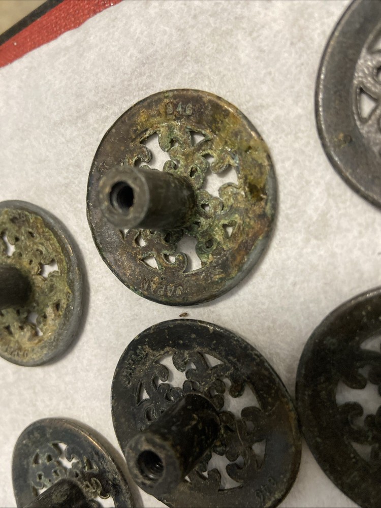 33 Japan Made Vintage Cabinet Knobs Door Pulls Drawer. (C1)