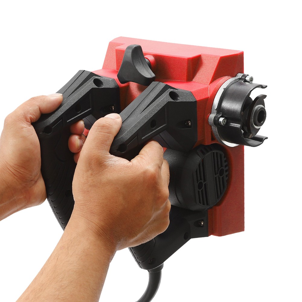 Portable Electric Rectangular Wall Planer Roller Hand Planing Machine 1300W