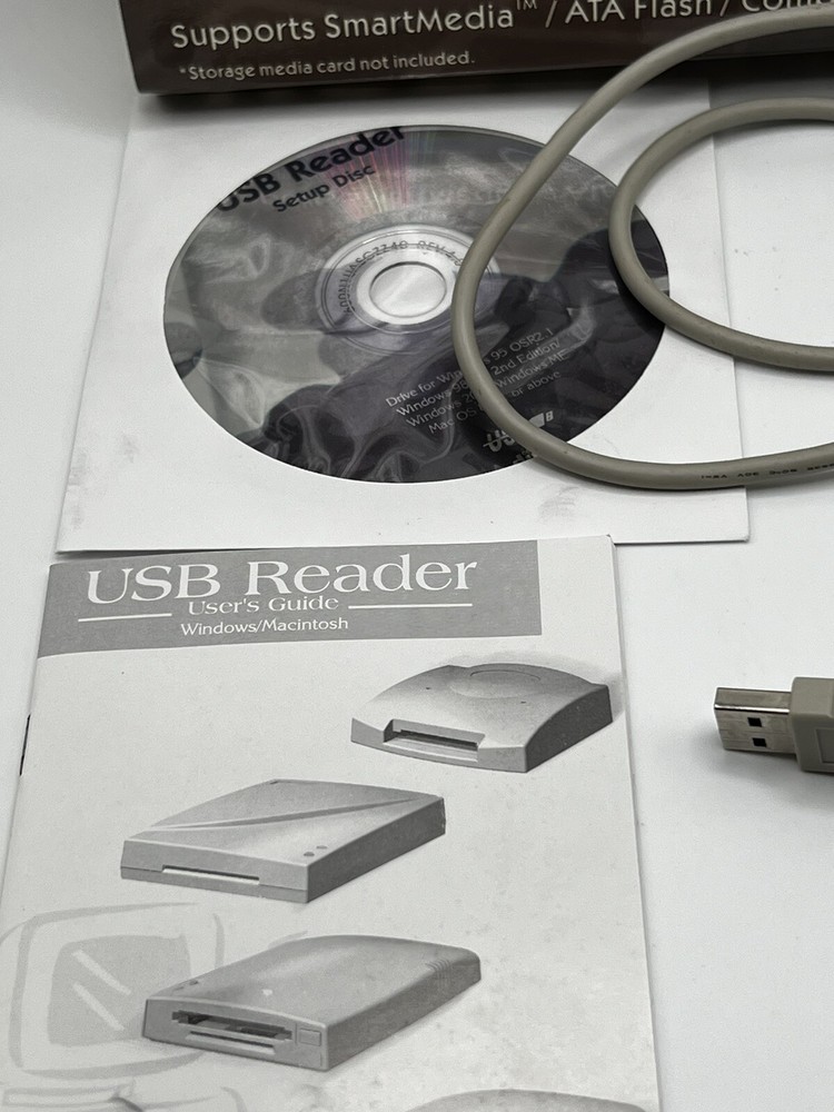 Flash Reader Card Reader Writer Wi-Ex UISA UIS2 UISA2 Not Tested