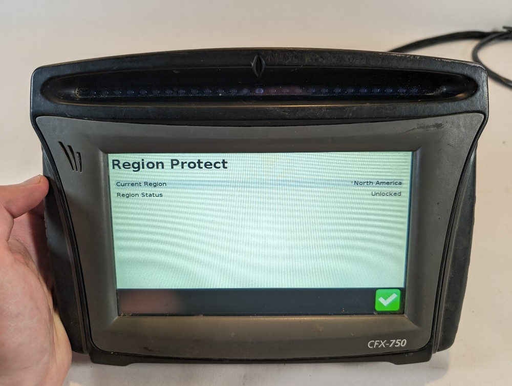 Trimble Display, Receiver CFX 750 DGPS