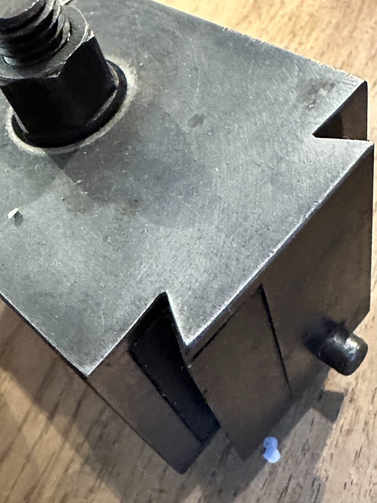 Karlin Industries QC Tool Post Set - Series B Wedge Type w/Post & 5 Tool Holders