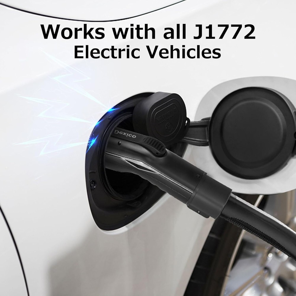 Dexico Tesla to J1772 Adapter Max 60 Amp & 250V