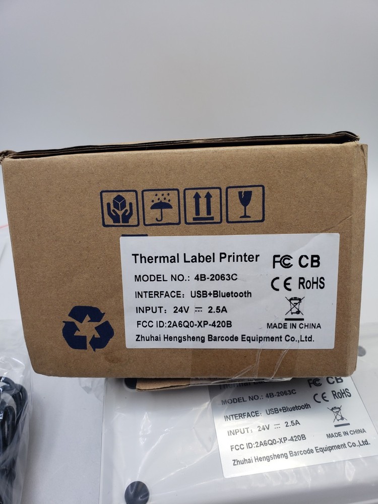 SVANTTO 4B-2063C Bluetooth USB Thermal Label Barcode Printer