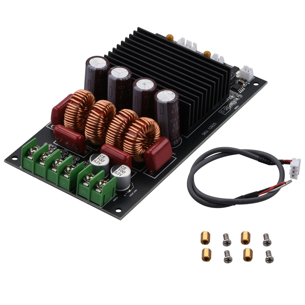 Amplifier Board Adopts an 85mR MOSFET and an optimized gate driver scheme