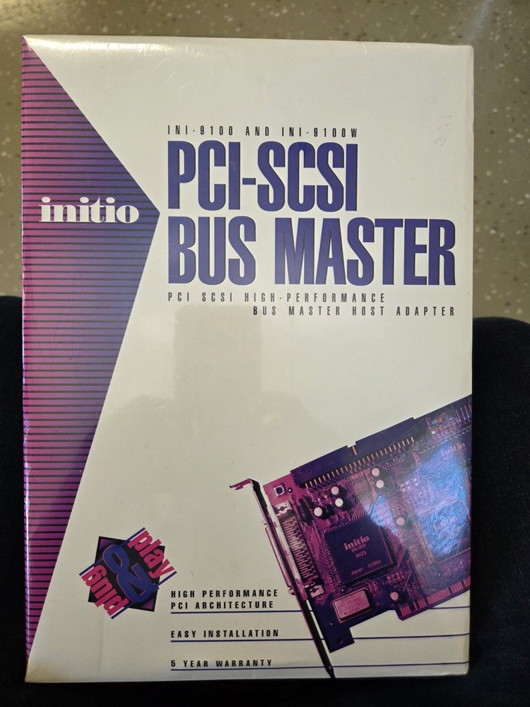 PCI SCSI Bus Master Host Adapter High Performance Sealed