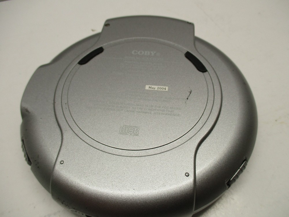Vintage Coby Portable CD Player DBBS CX-CD355 Working With Controller
